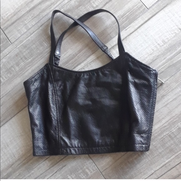 COPY - HARLEY DAVIDSON..LEATHER CROP.. - Picture 2 of 5